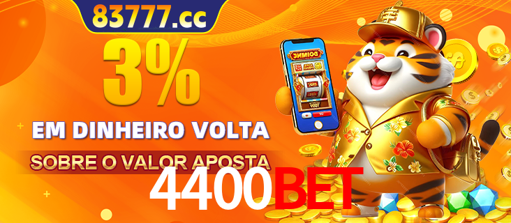 Promoção para baixar e instalar o aplicativo do cassino 4400BET. O banner oferece uma recompensa de R1aR1aR8, com a imagem de uma cobra sobre moedas de ouro.